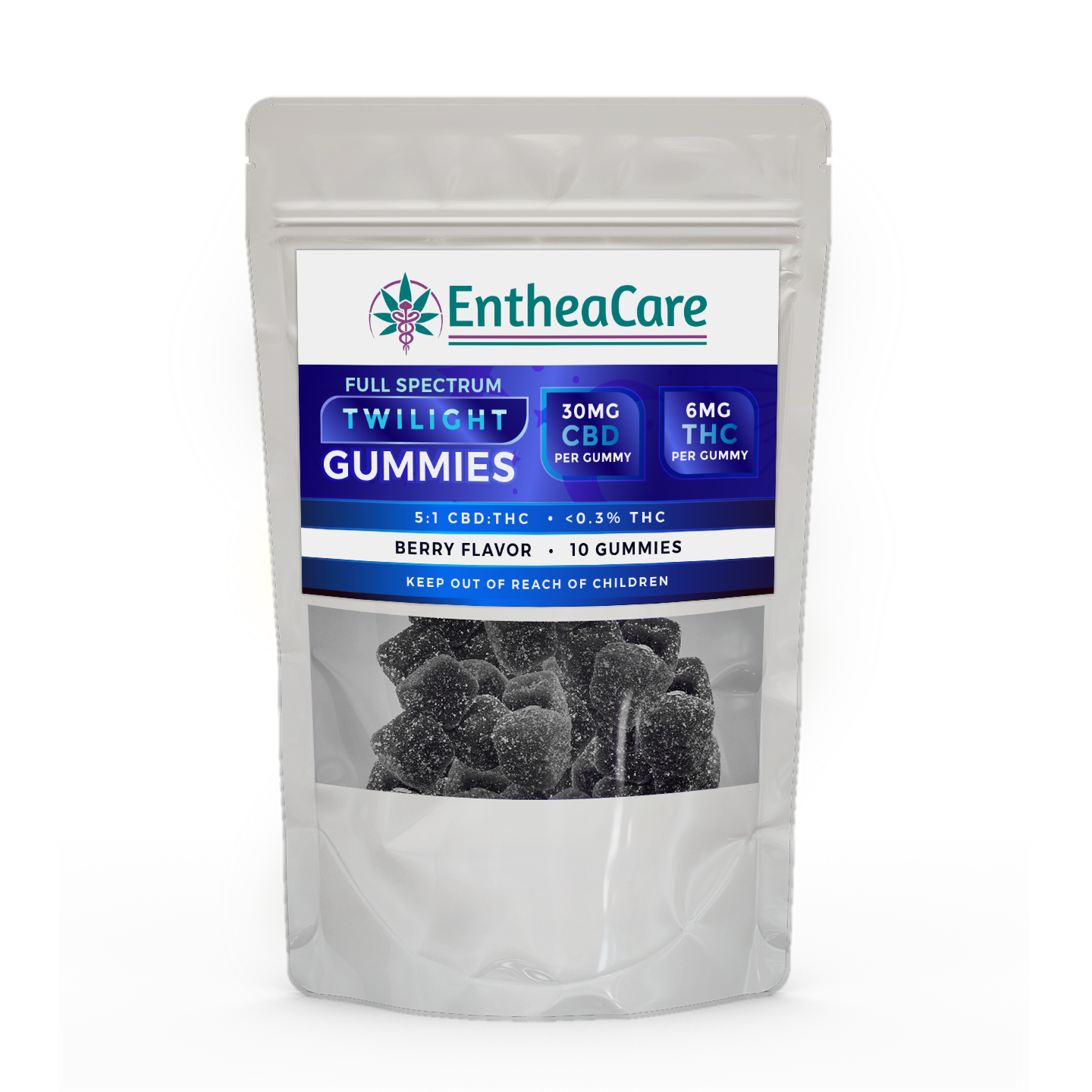 Twilight Gummies | THC + CBD Gummies for Sleep
