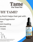 Tame | Whole Plant Full Spectrum CBD Oil for Dogs and Cats