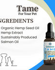 Tame | Whole Plant Full Spectrum CBD Oil for Dogs and Cats