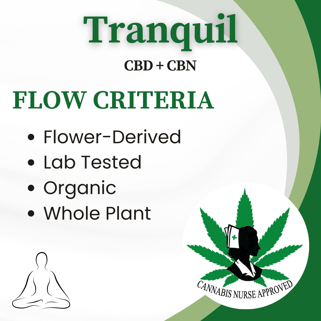 Tranquil | Whole Plant Full Spectrum CBD + CBN Oil