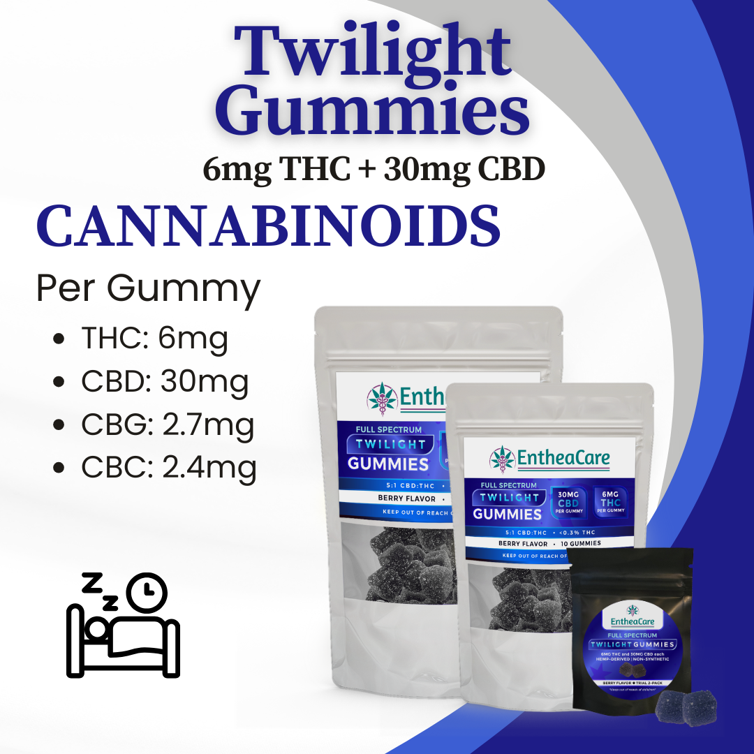 Twilight Gummies | THC + CBD Gummies for Sleep