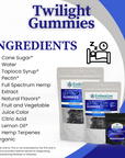Twilight Gummies | THC + CBD Gummies for Sleep